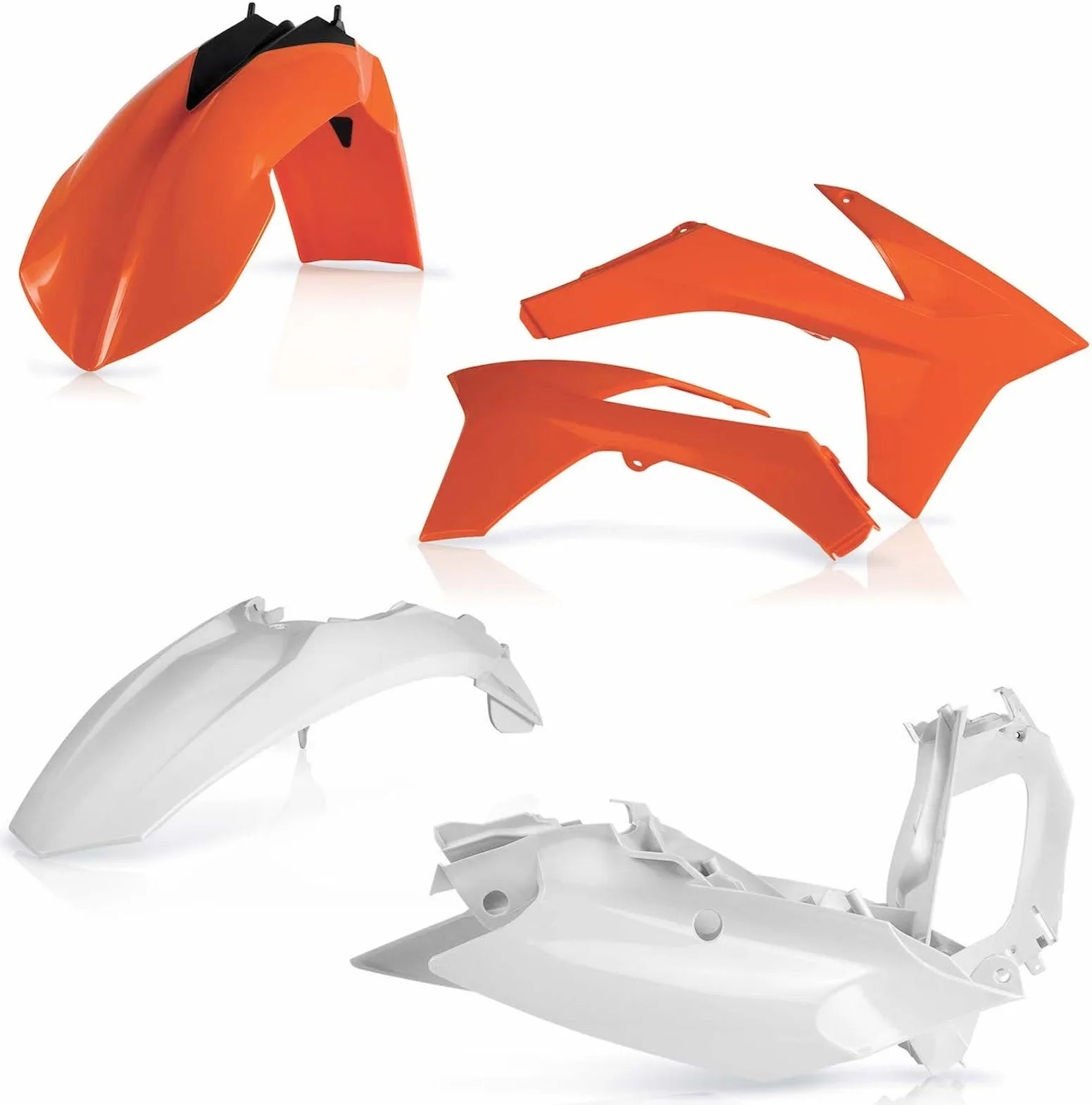 Kit Plastiche - Acerbis Compatibile Con Ktm 125 Sx (2011-2012)