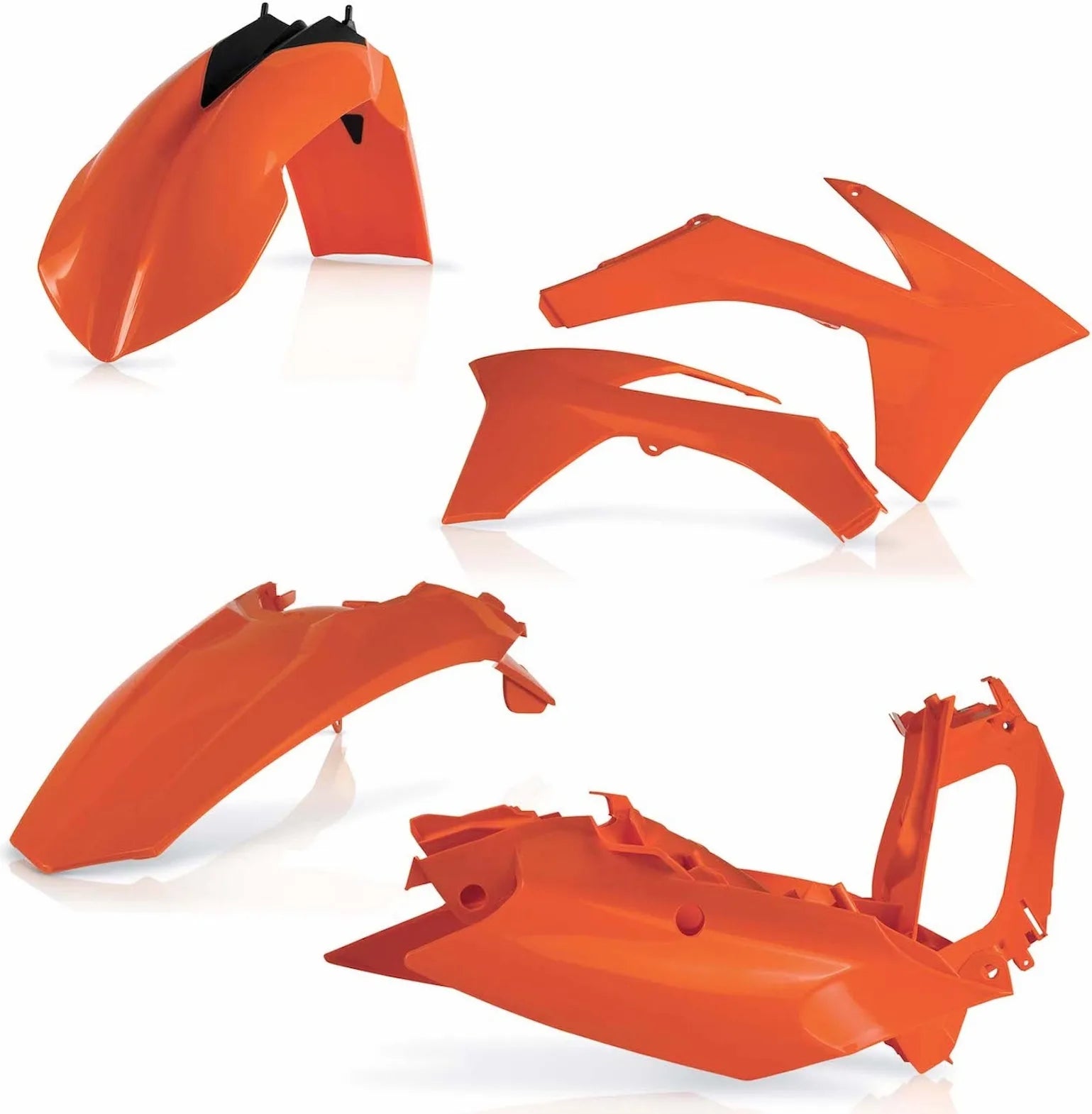 Kit Plastiche - Acerbis Compatibile Con Ktm 125 Exc (2012-2013)