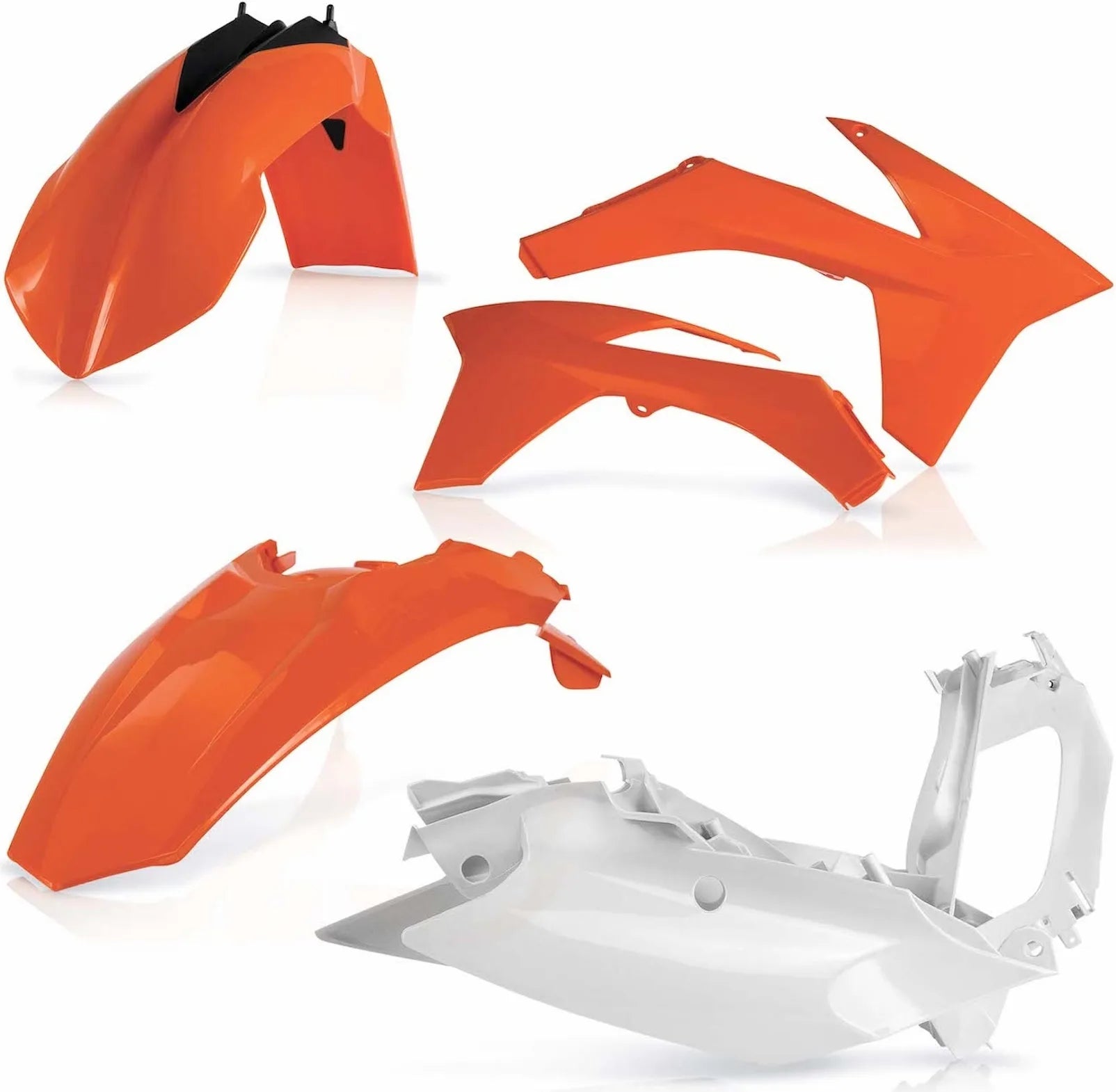 Kit Plastiche - Acerbis Compatibile Con Ktm 125 Exc (2012-2013)