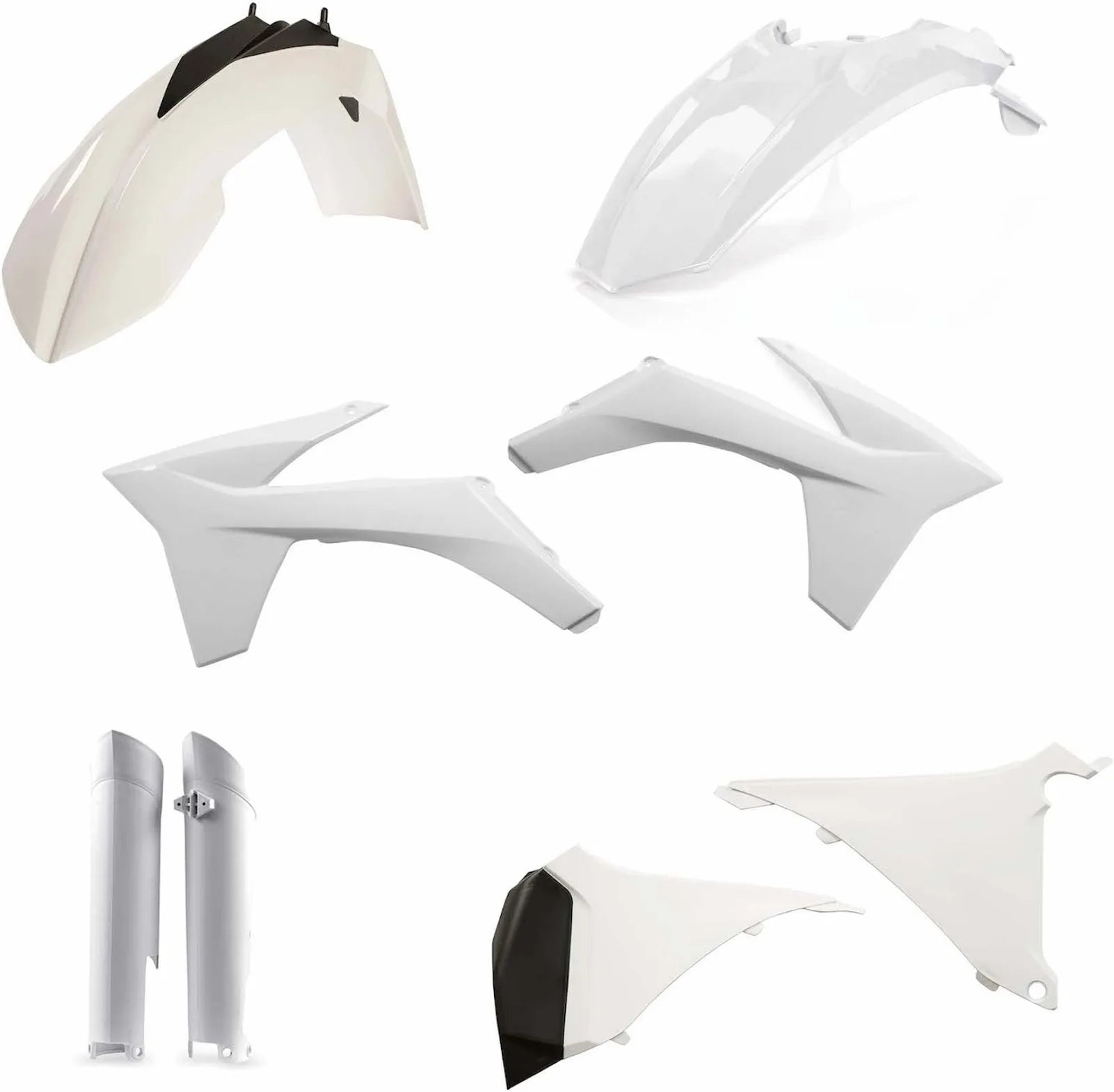 Kit Completo Plastiche - Acerbis Compatibile Con Ktm 125 Exc (2012-2013)
