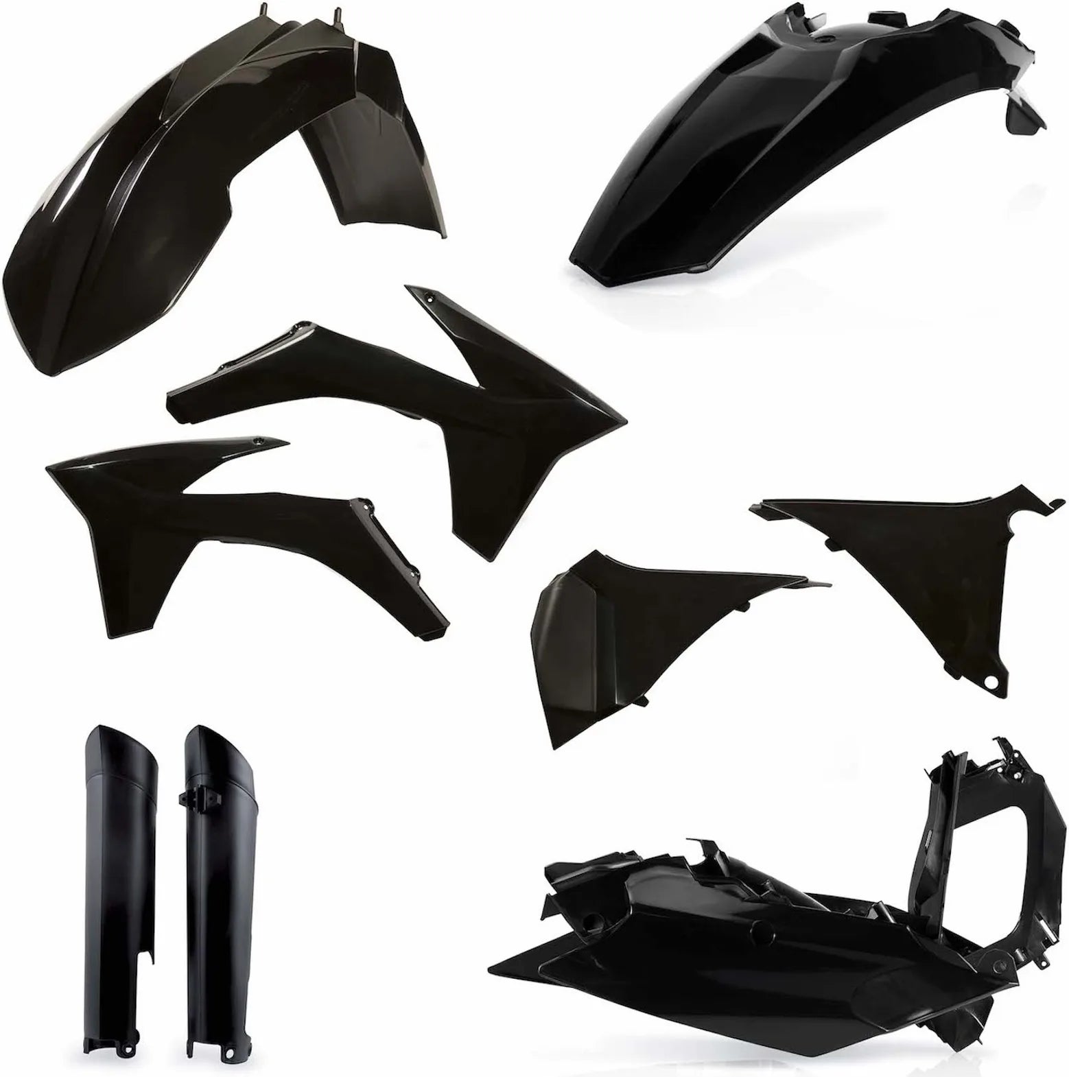 Kit Completo Plastiche - Acerbis Compatibile Con Ktm 300 Exc (2012-2013)