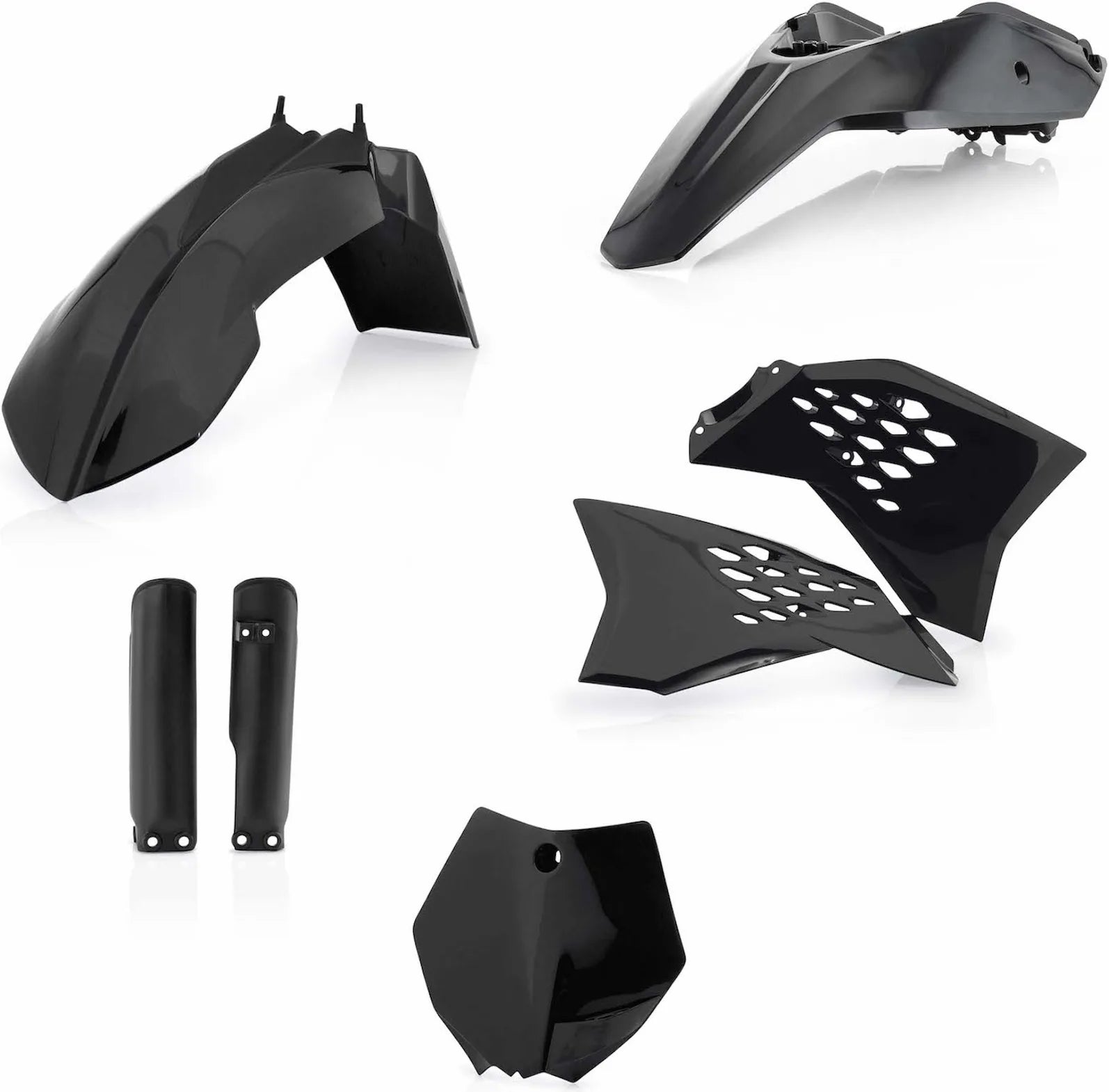 Kit Completo Plastiche - Acerbis Compatibile Con Ktm 65 Sx (2009-2011)
