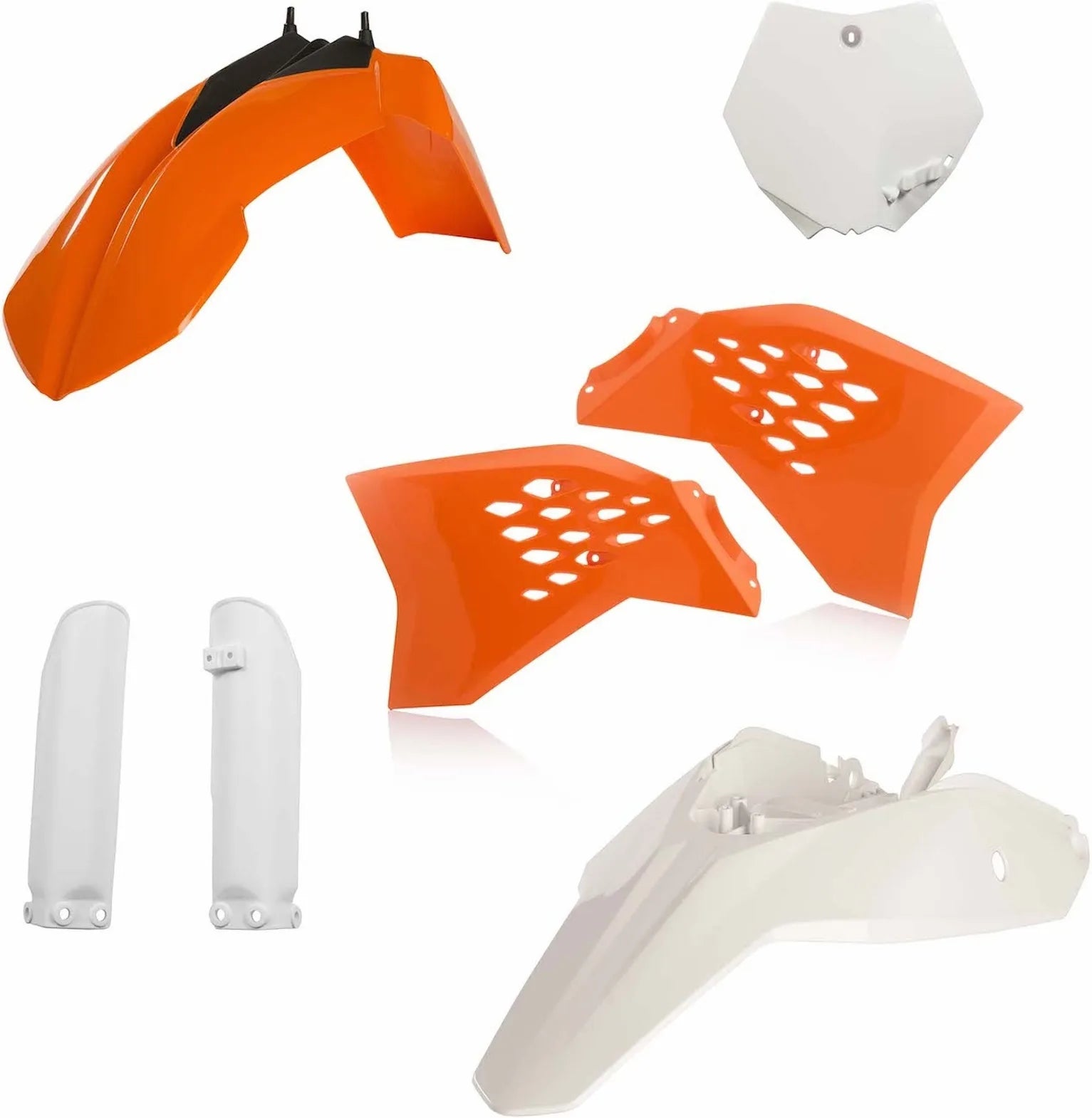 Kit Completo Plastiche - Acerbis Compatibile Con Ktm 65 Sx (2009-2011)
