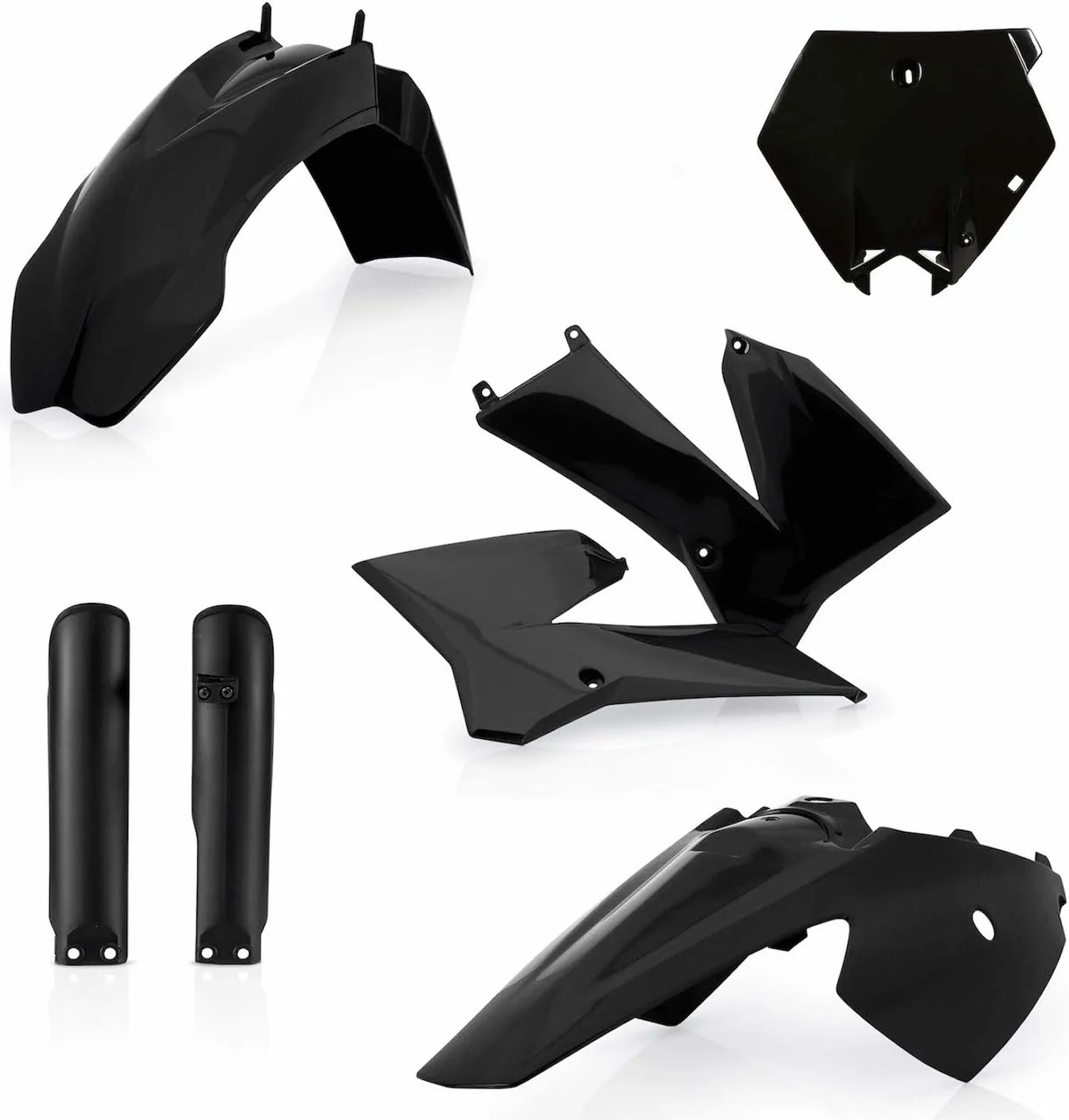Kit Completo Plastiche - Acerbis Compatibile Con Ktm 85 Sx (2006-2012)