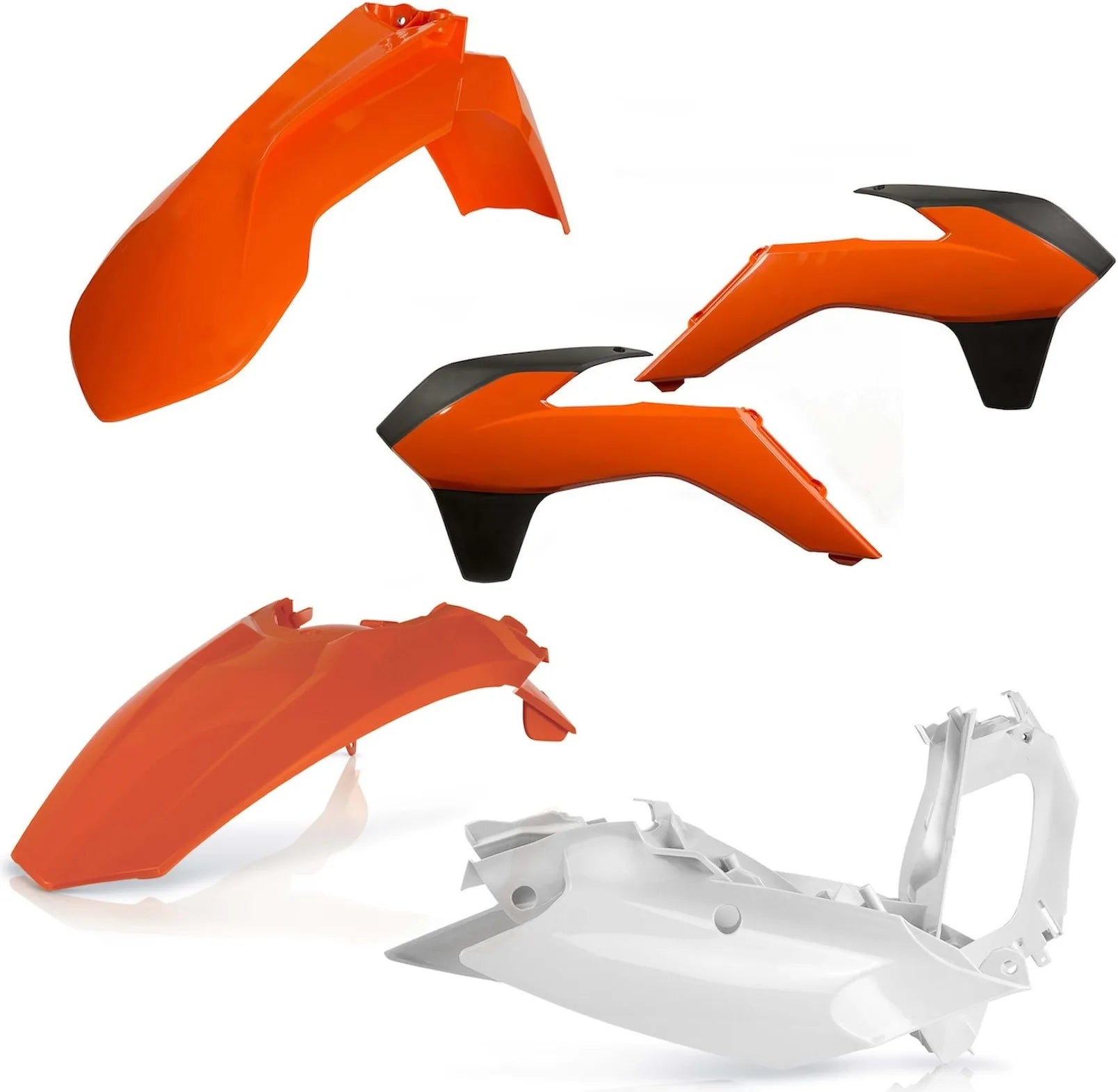 Kit Plastiche - Acerbis Compatibile Con Ktm 250 Sx (2013-2016)