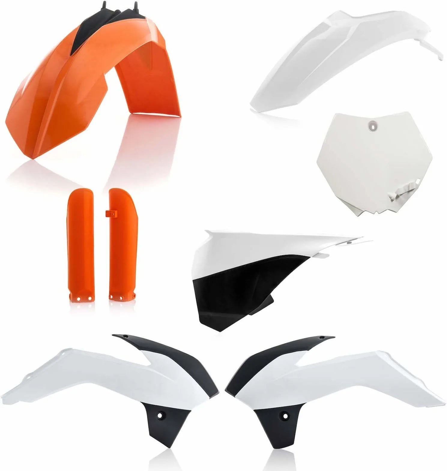 Kit Completo Plastiche - Acerbis Compatibile Con Ktm 85 Sx (2013-2017)