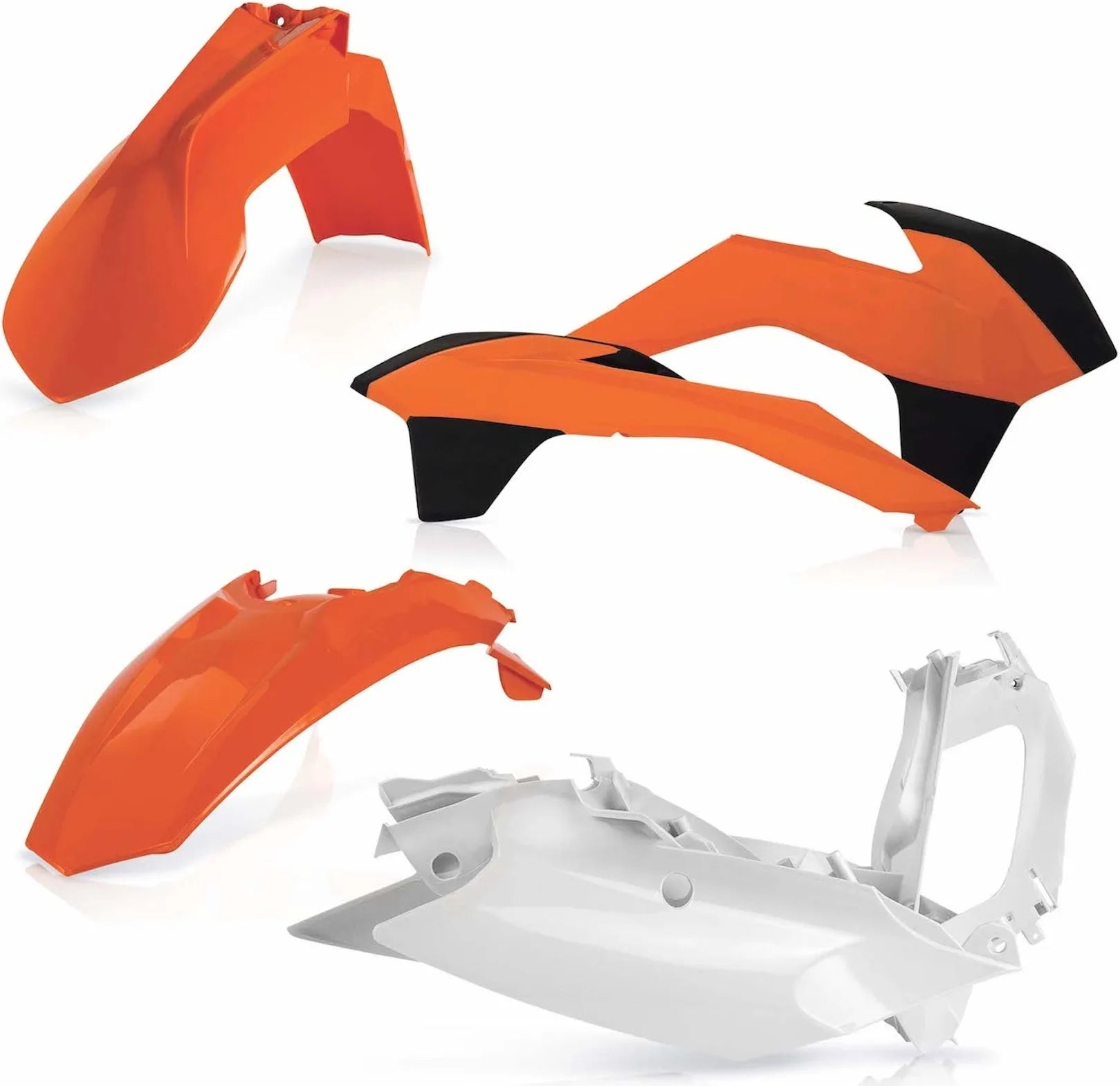 Kit Plastiche - Acerbis Compatibile Con Ktm 125 Exc (2014-2016)