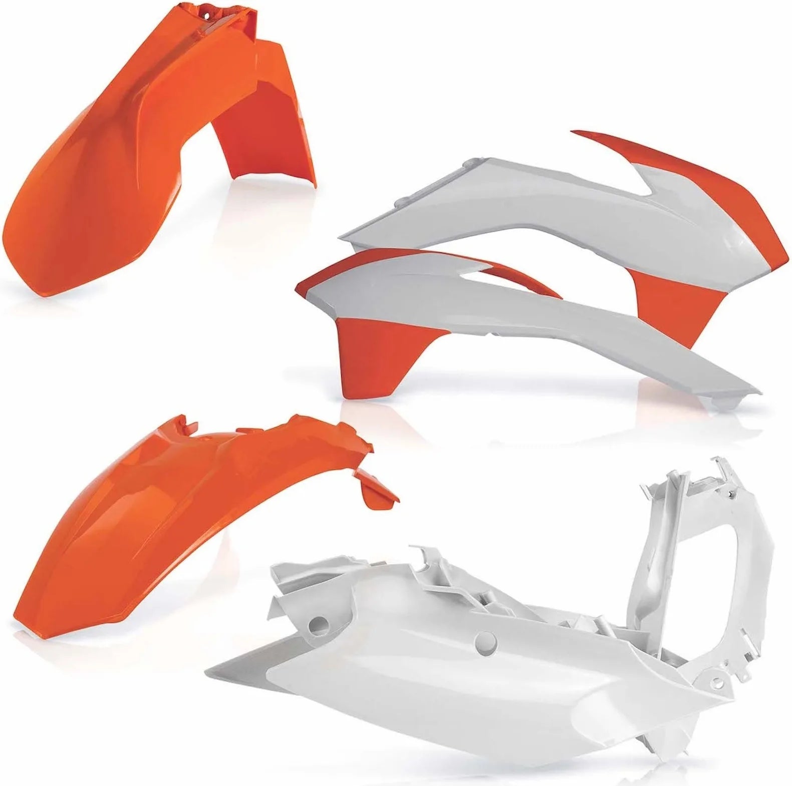 Kit Plastiche - Acerbis Compatibile Con Ktm 350 Exc-F (2014-2016)