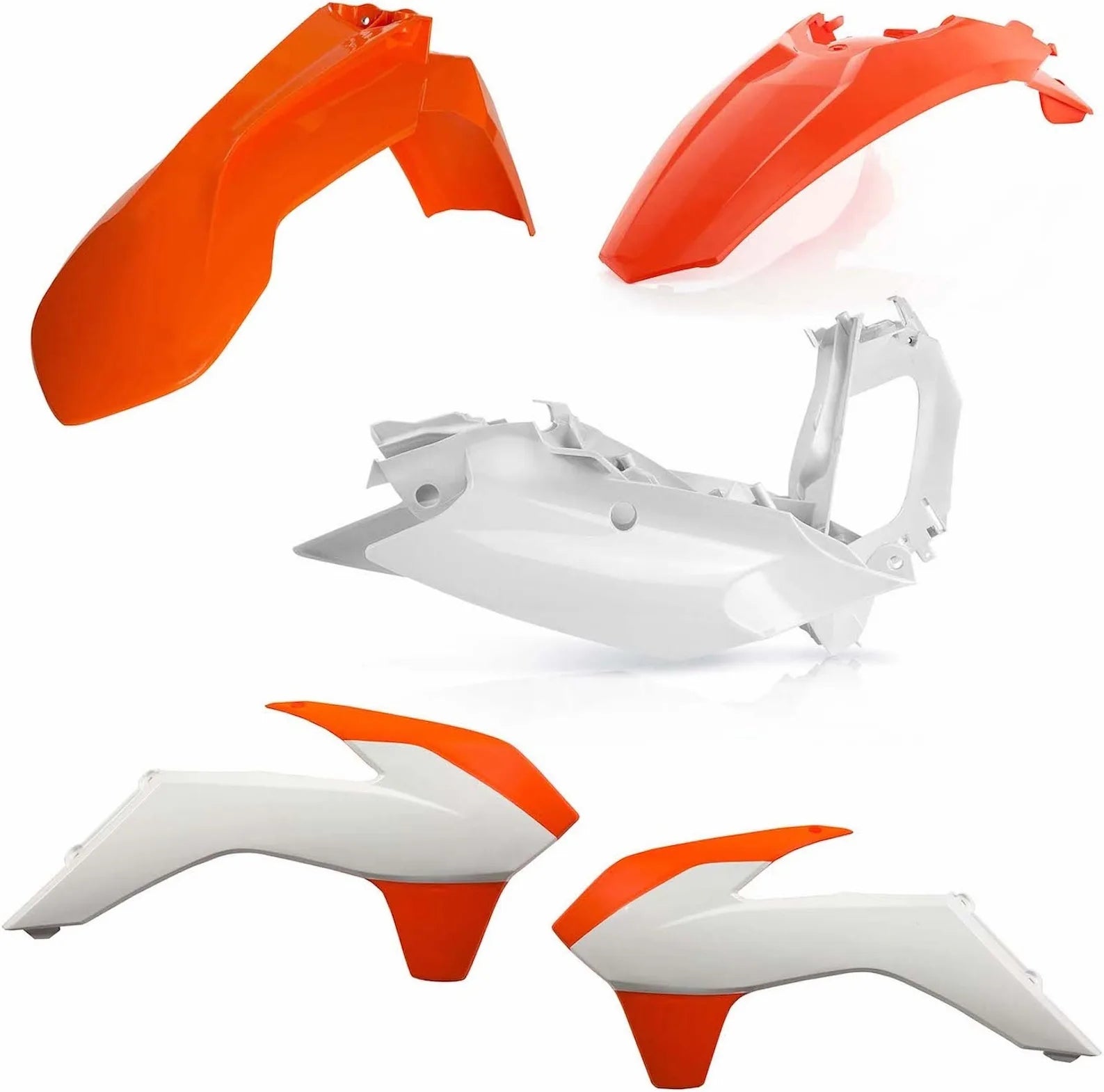 Kit Plastiche - Acerbis Compatibile Con Ktm 125 Exc (2014-2016)