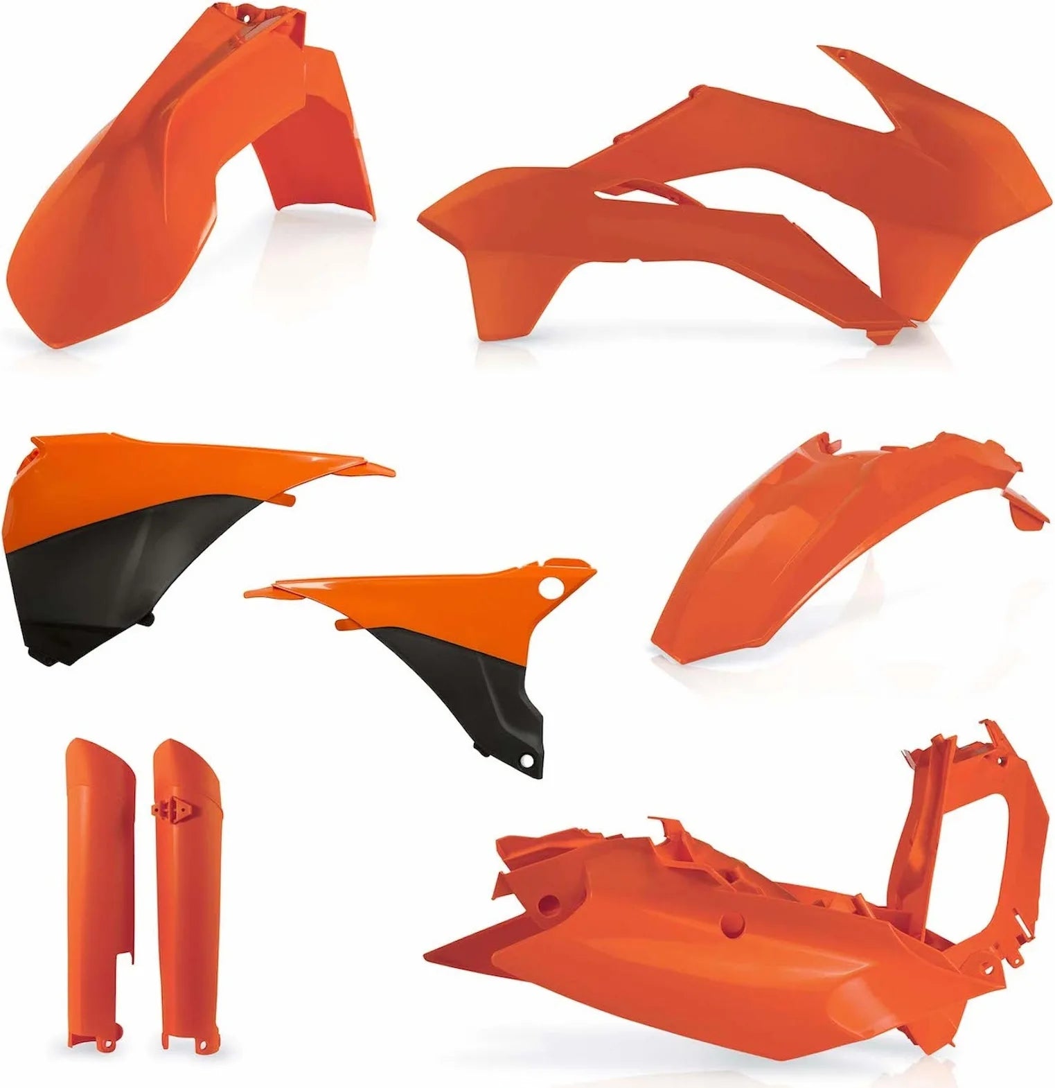 Kit Completo Plastiche - Acerbis Compatibile Con Ktm 525 Exc-F (2014-2015)
