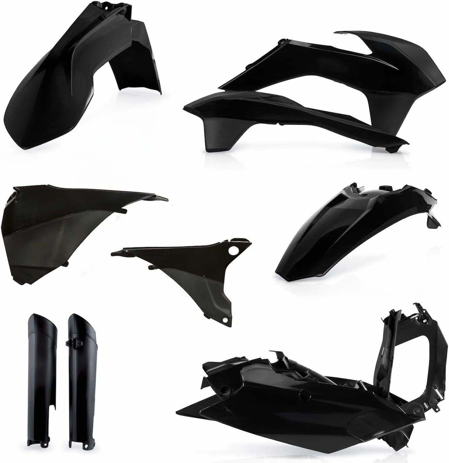 Kit Completo Plastiche - Acerbis Compatibile Con Ktm 380 Exc 2T (2014-2015)