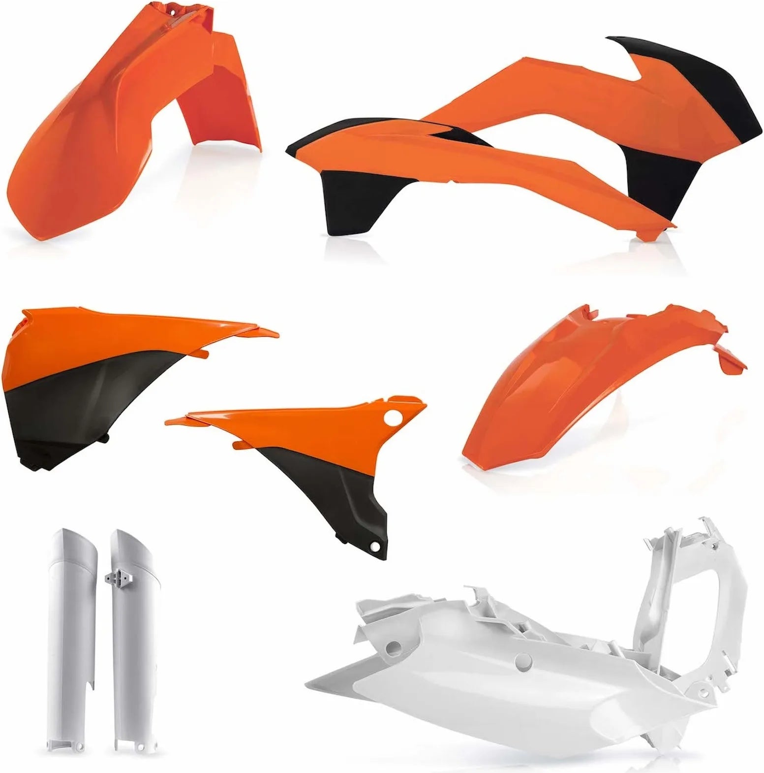Kit Completo Plastiche - Acerbis Compatibile Con Ktm 300 Exc (2014-2015)