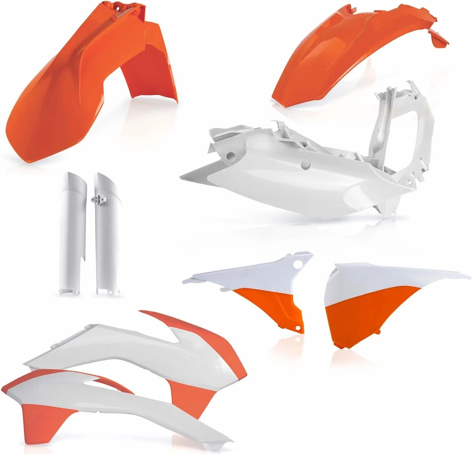 Kit Completo Plastiche - Acerbis Compatibile Con Ktm 300 Exc (2014-2015)