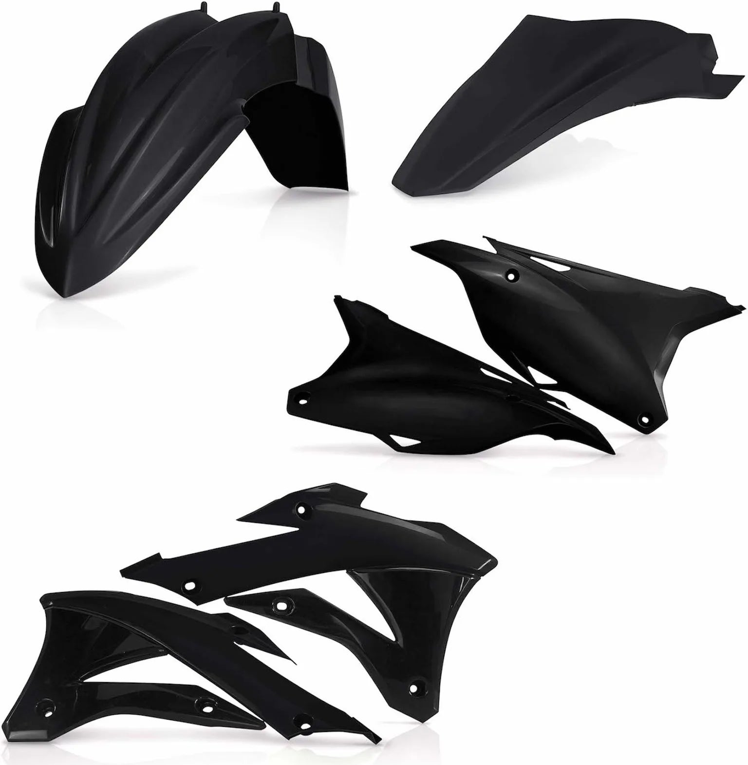 Kit Plastiche - Acerbis Compatibile Con Kawasaki Kx 85 (2021)