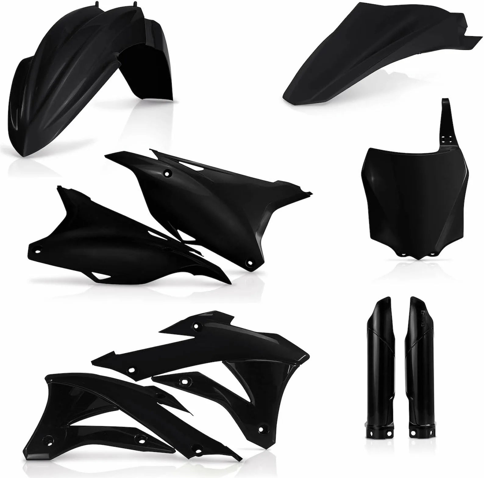 Kit Completo Plastiche - Acerbis Compatibile Con Kawasaki Kx 85 (2014-2020)
