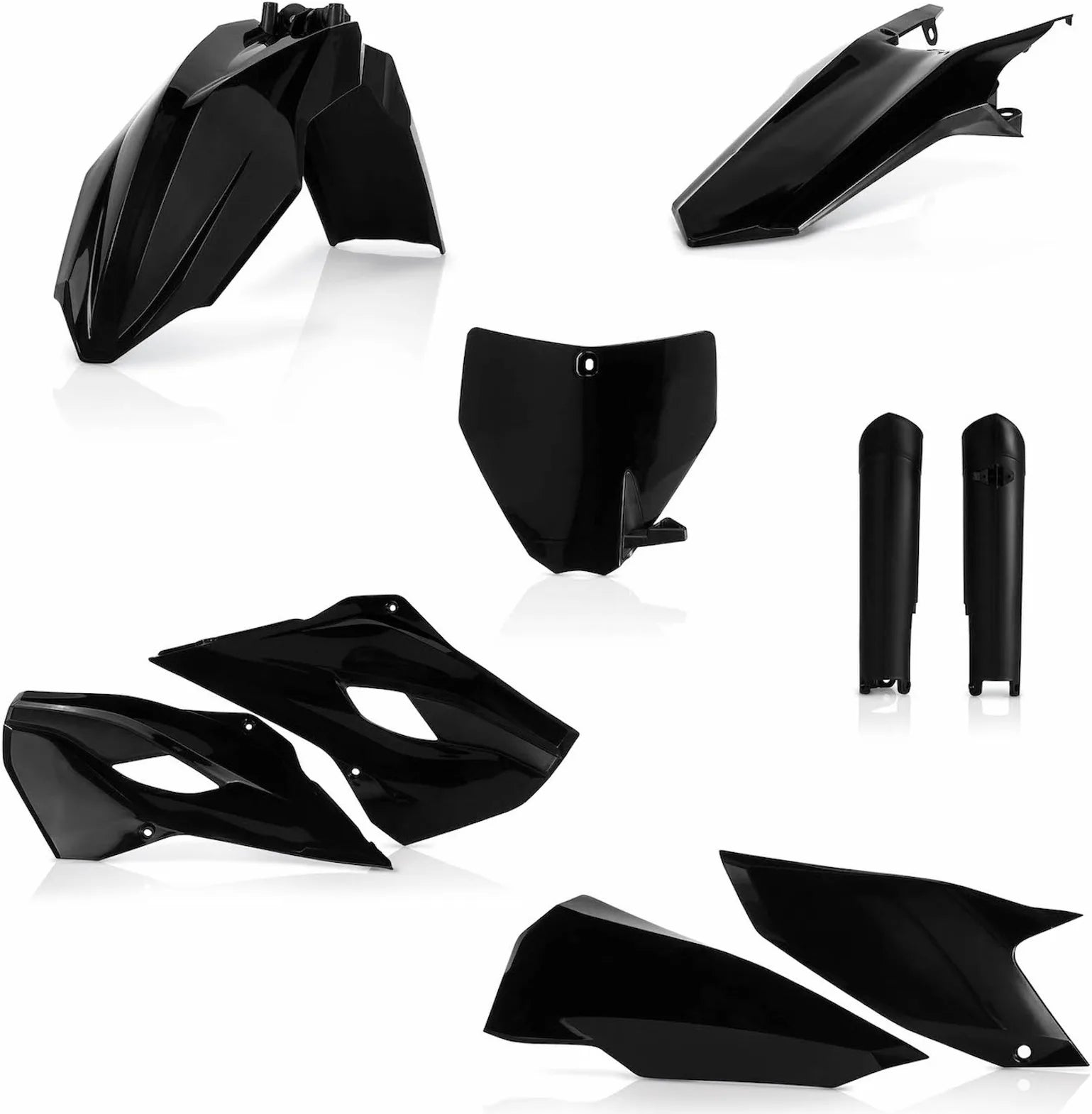 Kit Completo Plastiche - Acerbis Compatibile Con Husqvarna Tc 350 (2014-2015)
