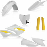 Plastics Full Kit - Acerbis Compatible With Husqvarna Fc 450 (2014-2015)