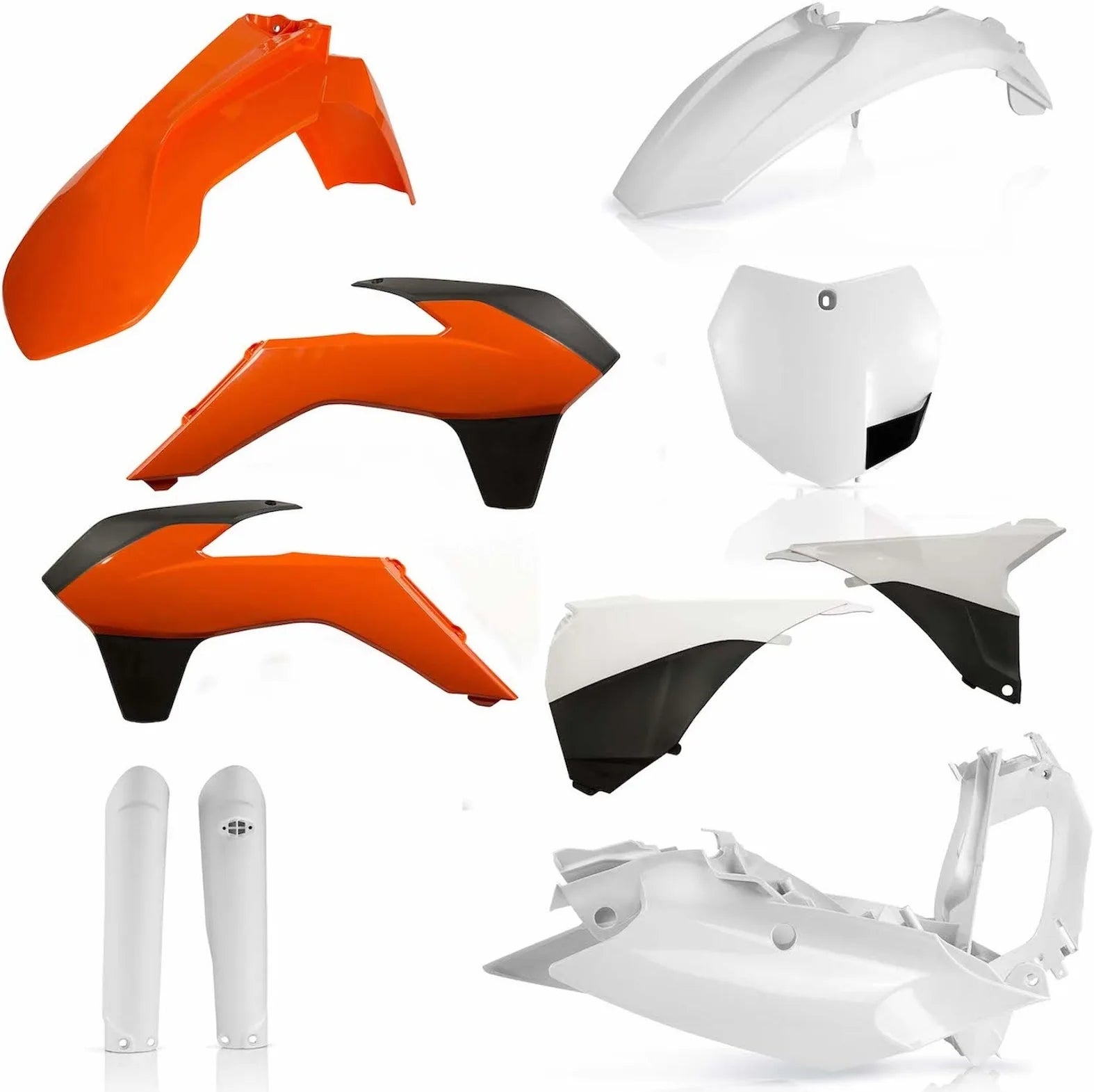 Kit Completo Plastiche - Acerbis Compatibile Con Ktm 350 Sx-F (2015)