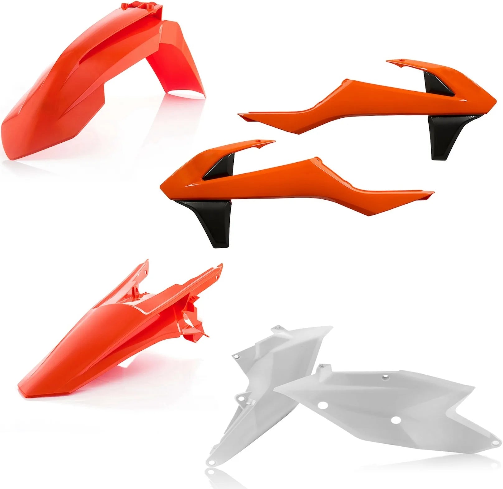 Kit Plastiche - Acerbis Compatibile Con Ktm 125 Sx (2016-2018)