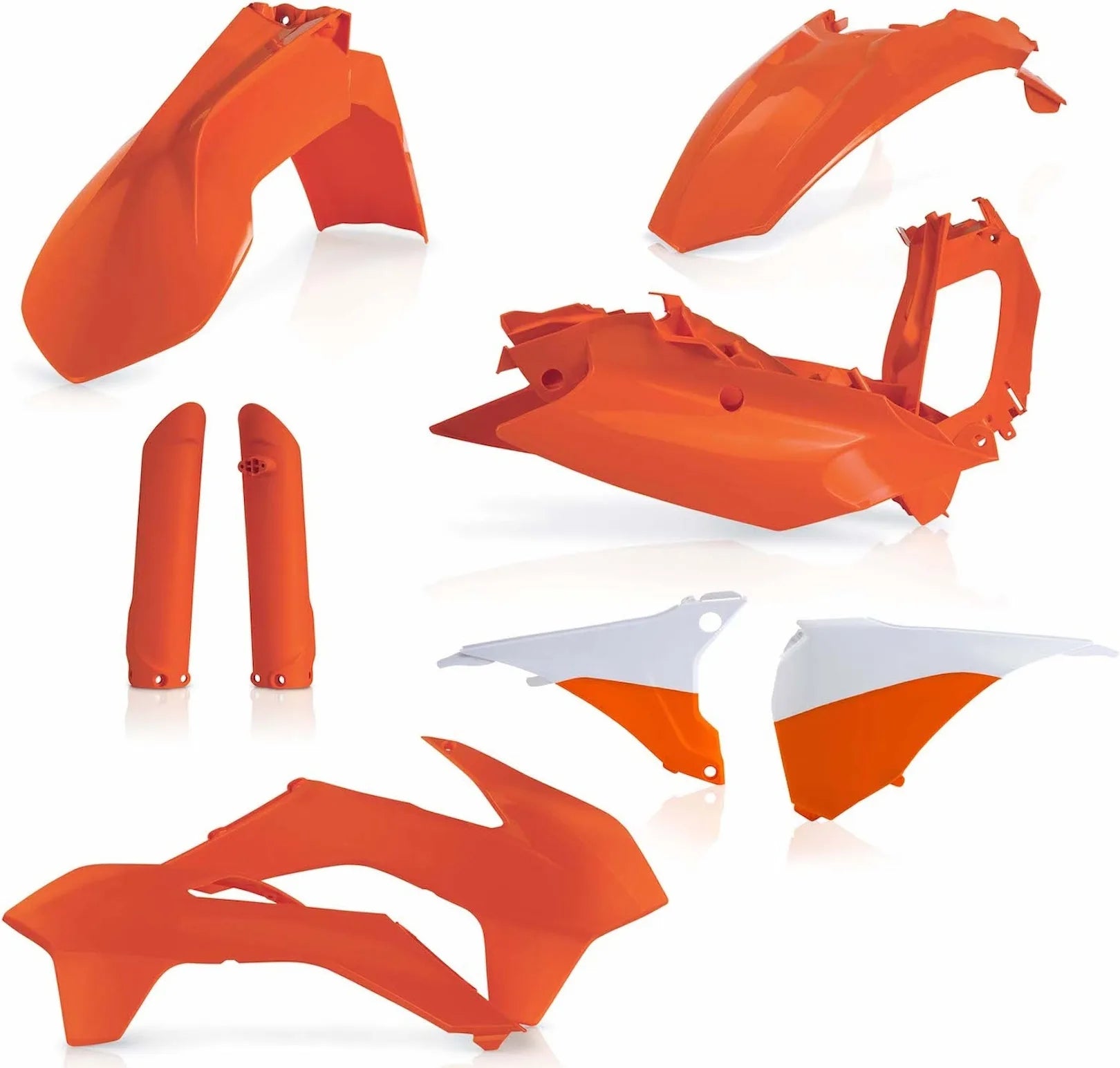 Kit Completo Plastiche - Acerbis Compatibile Con Ktm 125 Exc (2016)