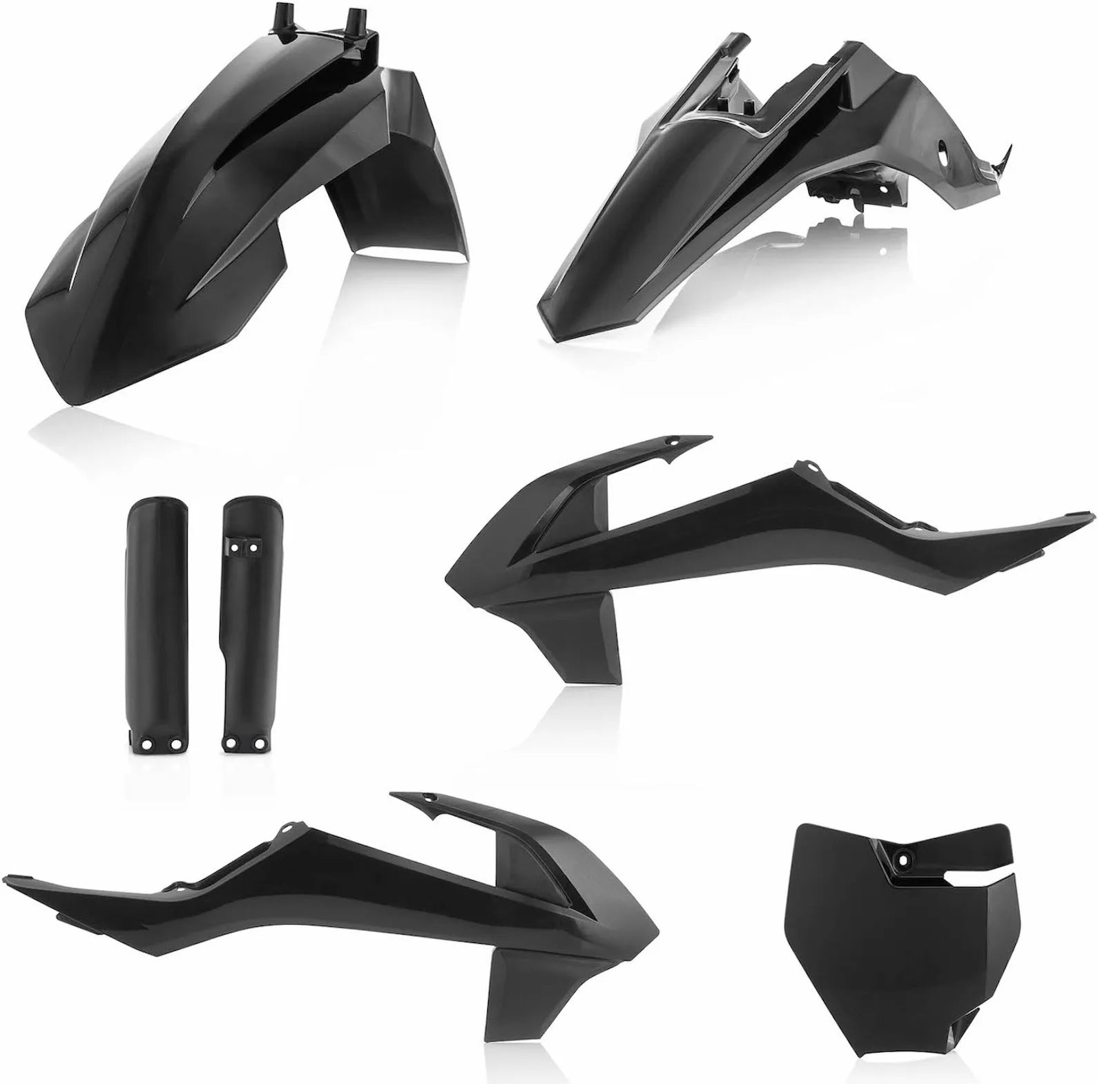Kit Completo Plastiche - Acerbis Compatibile Con Ktm 65 Sx (2016-2018)