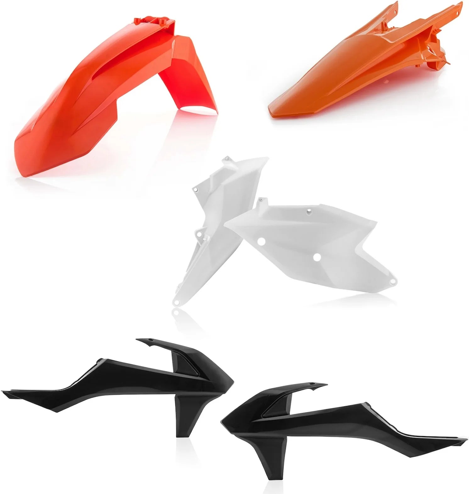 Kit Plastiche - Acerbis Compatibile Con Ktm 250 Exc-F (2017-2018)