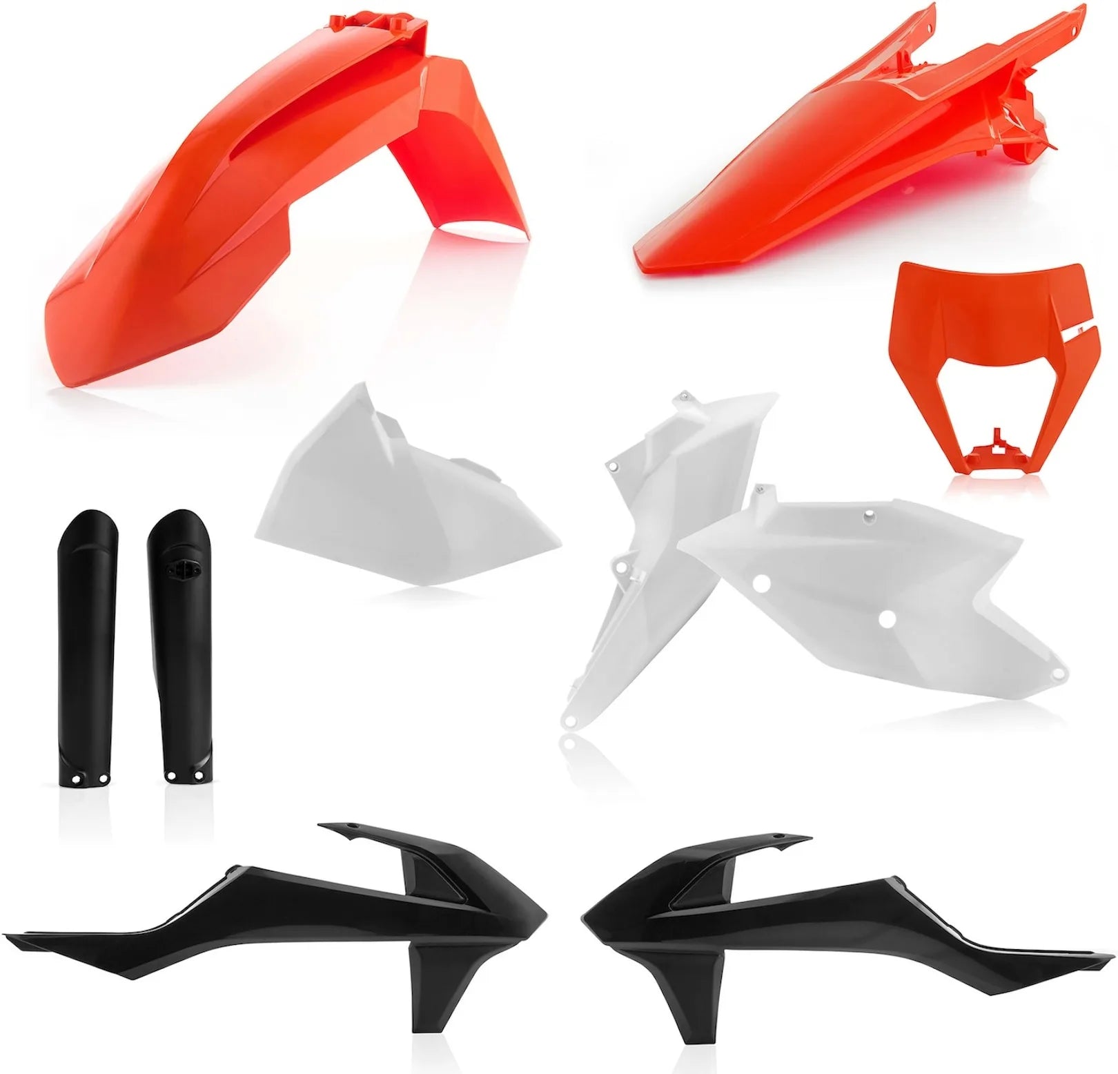 Kit Completo Plastiche - Acerbis Compatibile Con Ktm 250 Xc-W Tpi (2019)