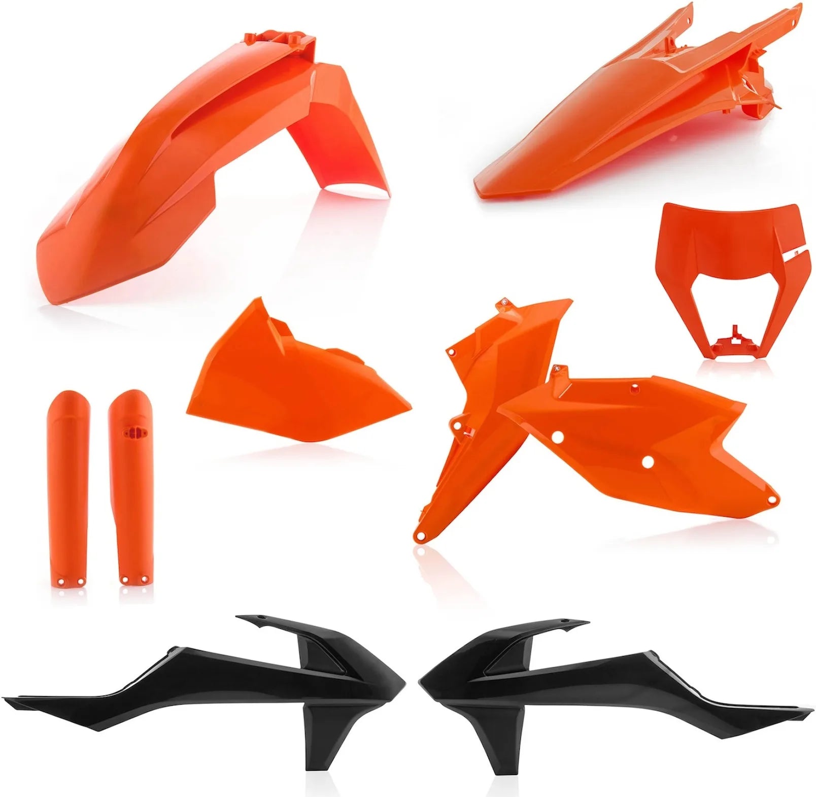 Kit Completo Plastiche - Acerbis Compatibile Con Ktm 250 Xc-W Tpi (2019)