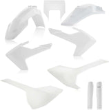 Plastics Full Kit - Acerbis Compatible With Husqvarna Fe 450 (2017-2018)