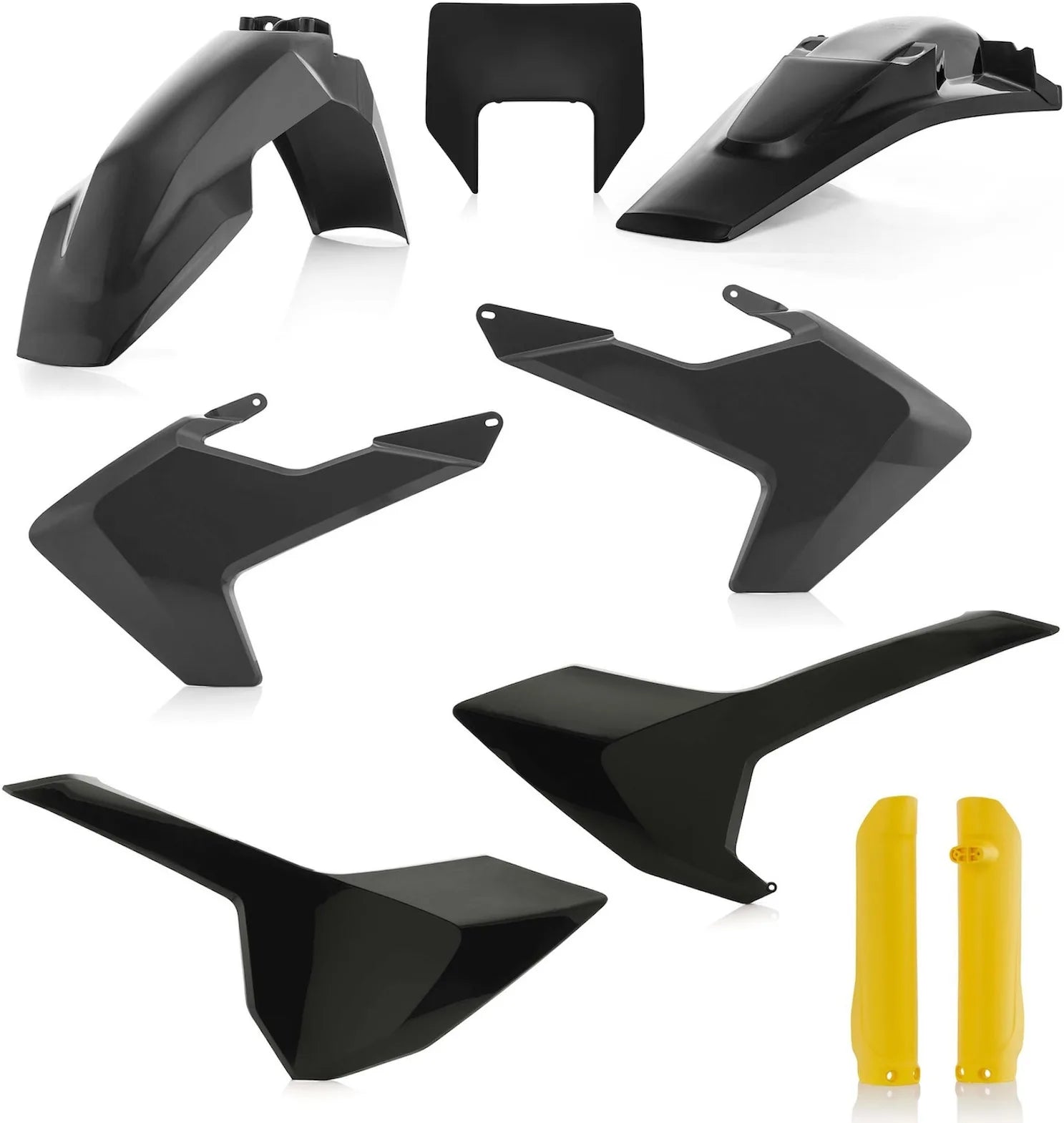 Kit Completo Plastiche - Acerbis Compatibile Con Husqvarna Te 250 (2017)