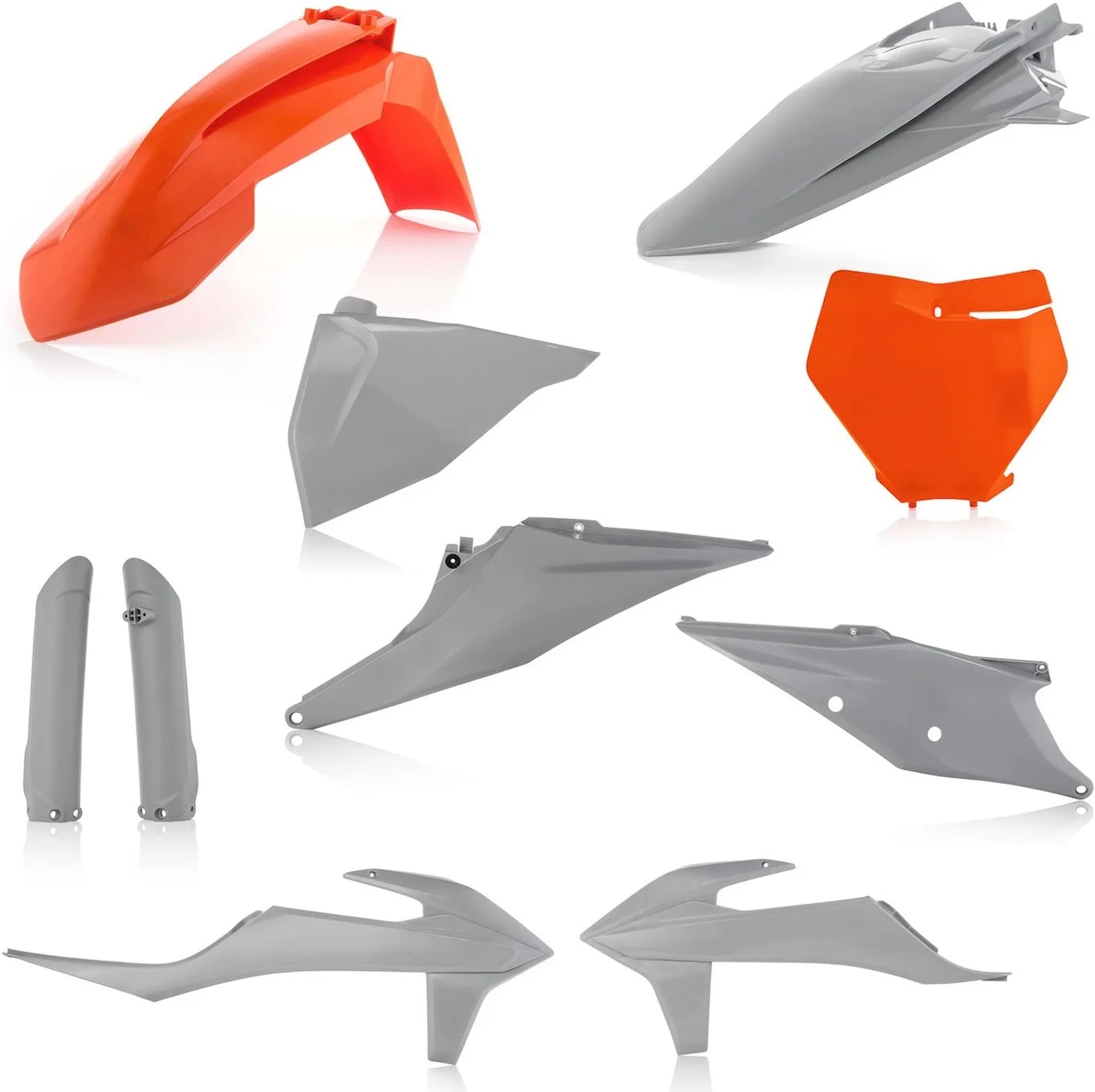 Kit Completo Plastiche - Acerbis Compatibile Con Ktm 250 Sx (2019-2020)