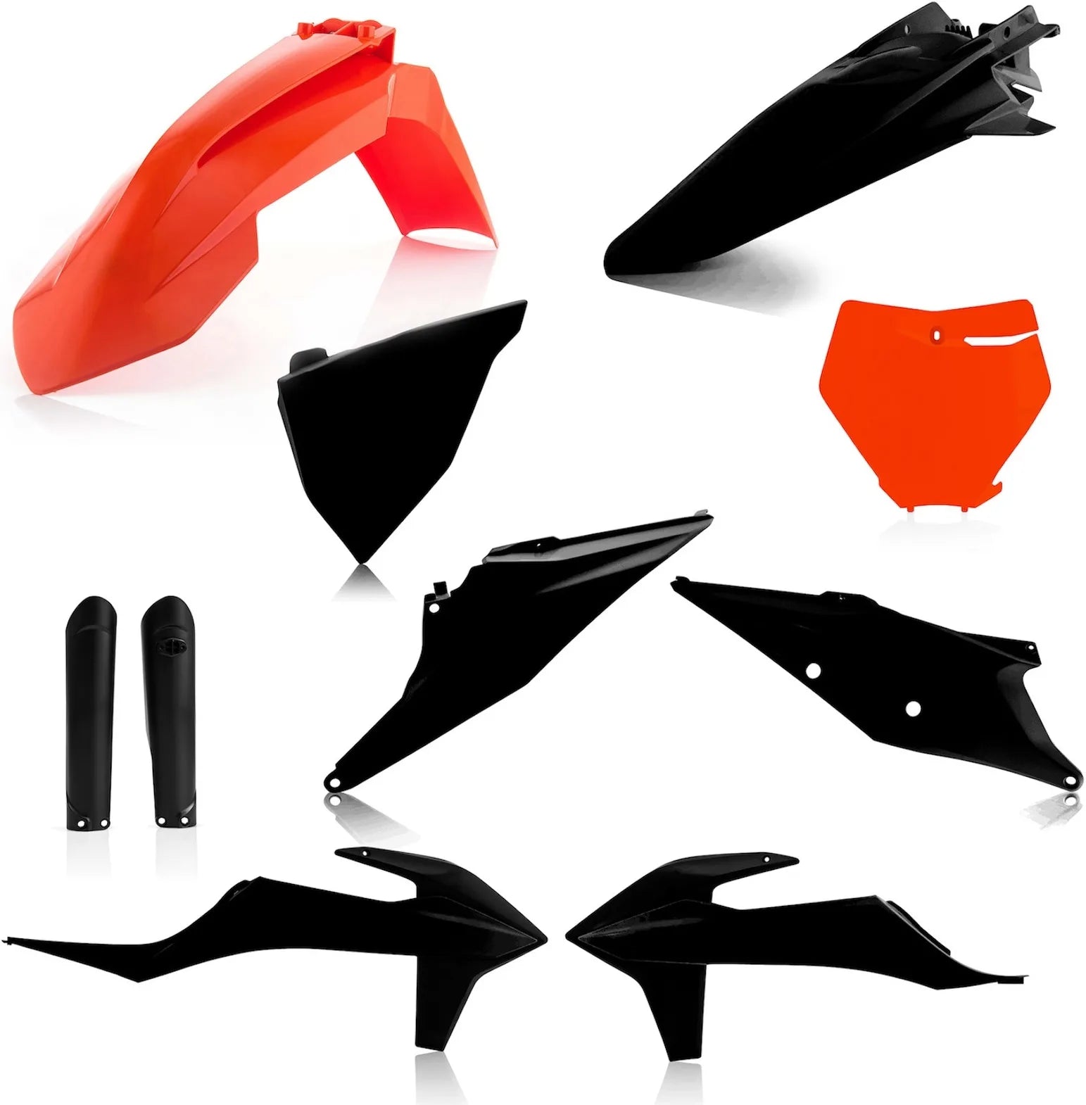 Kit Completo Plastiche - Acerbis Compatibile Con Ktm 250 Sx (2019)