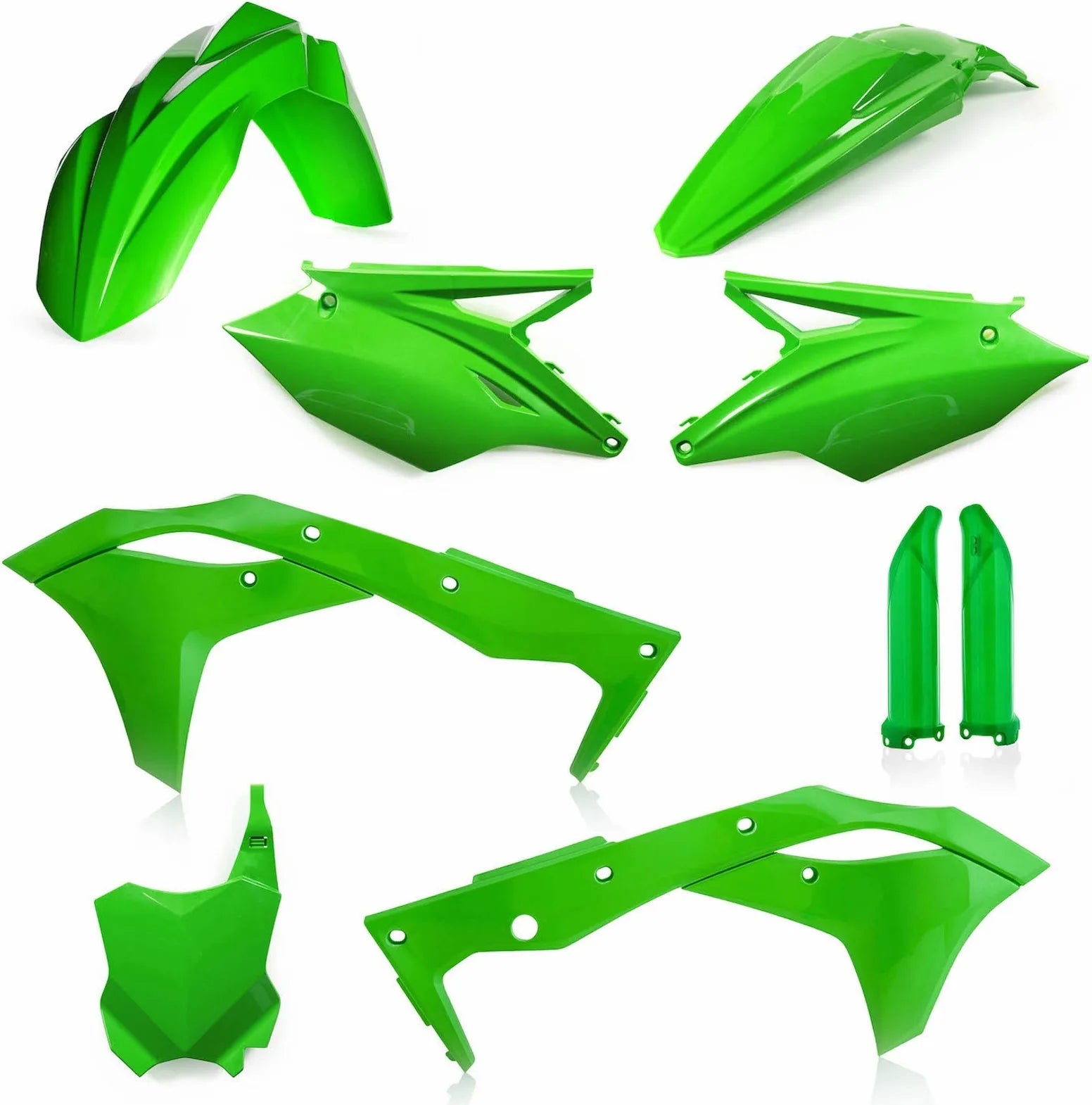 Kit Completo Plastiche - Acerbis Compatibile Con Kawasaki Kxf 250 (2019-2020)