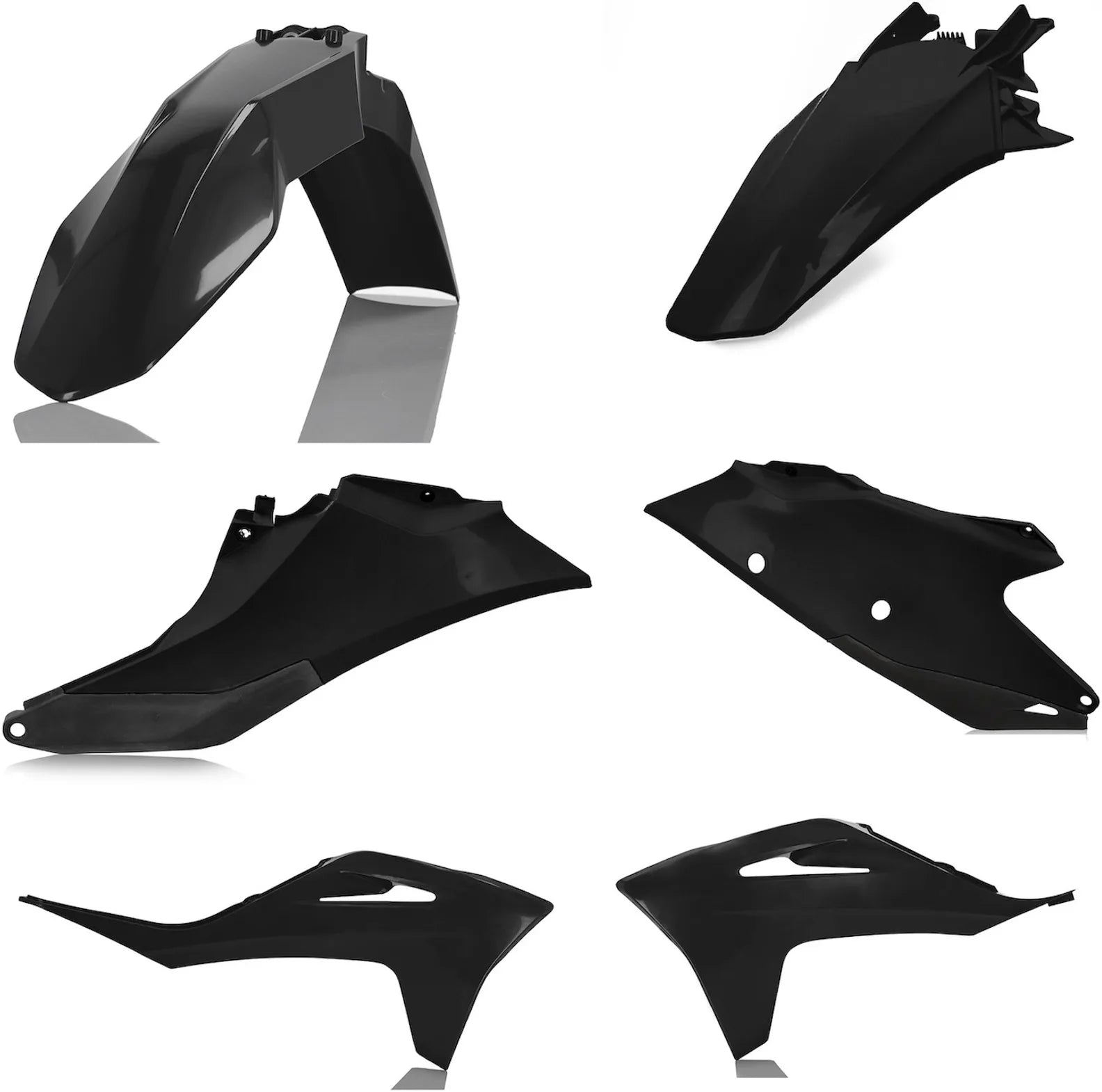 Kit Plastiche - Acerbis Compatibile Con Gasgas Ec 250 F (2021-2022)