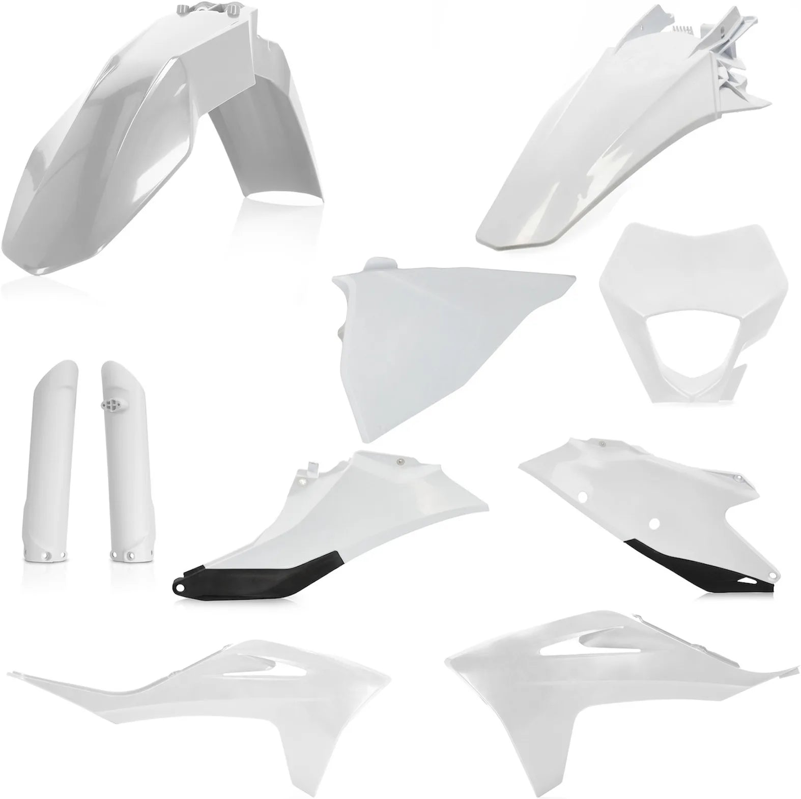 Kit Completo Plastiche - Acerbis Compatibile Con Gasgas Ec 350 F (2021-2022)