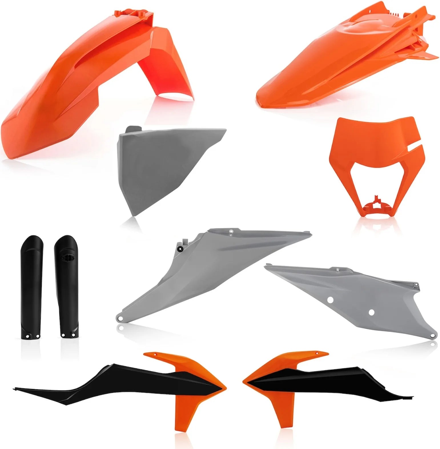 Kit Completo Plastiche - Acerbis Compatibile Con Ktm 250 Xc-W Tpi (2020-2021)
