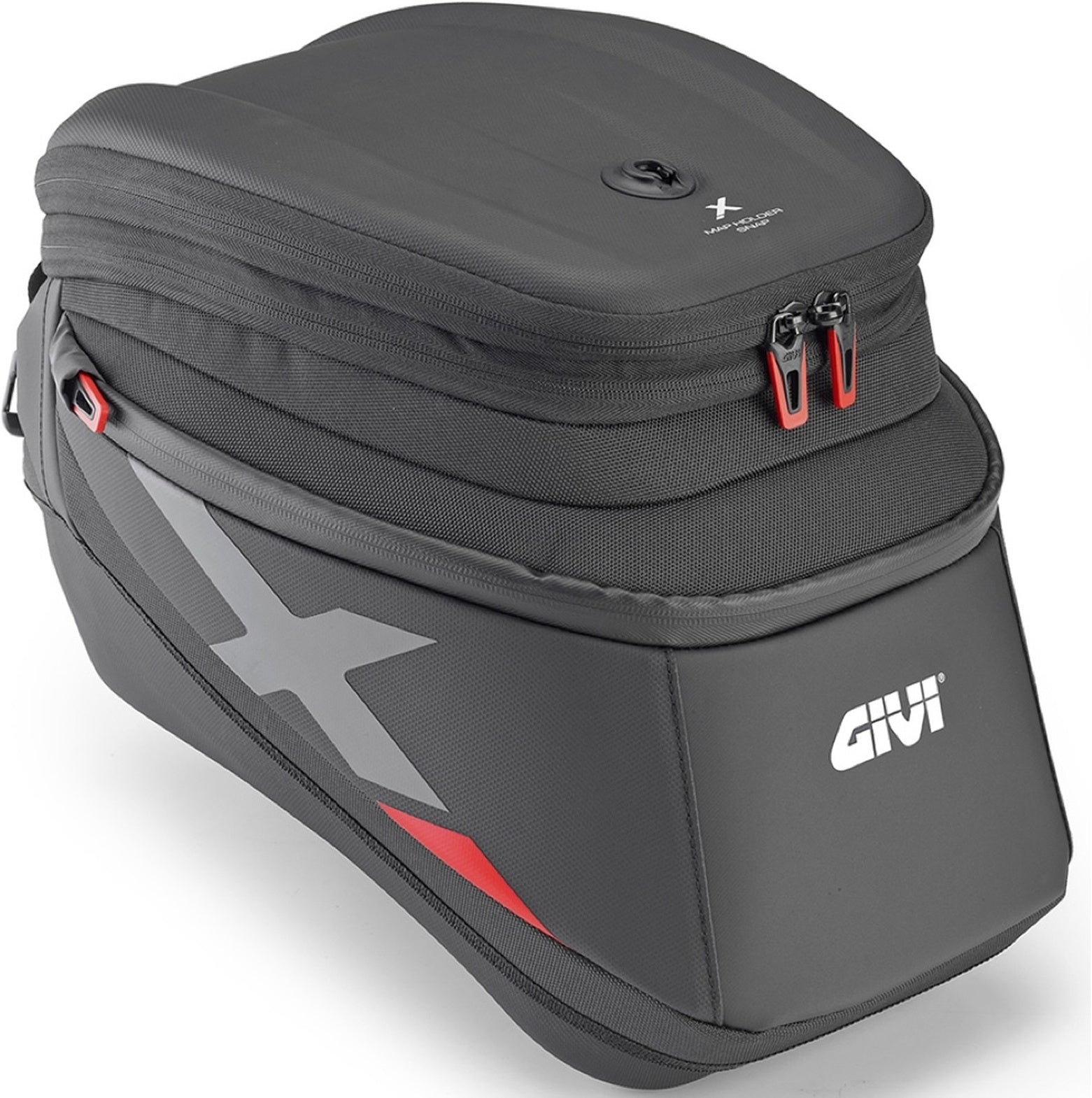 Tanklock Black Tank Bag - 20 Lt Xl04B Nylon - Givi Compatible With Aprilia Shiver 750 (2010-2020)