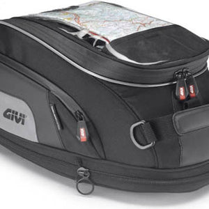 Tanklock Black Tank Bag - 15 Lt Xs307 Nylon - Givi Compatible With Fantic Motor Caballero Scrambler 500 (2018-2023)