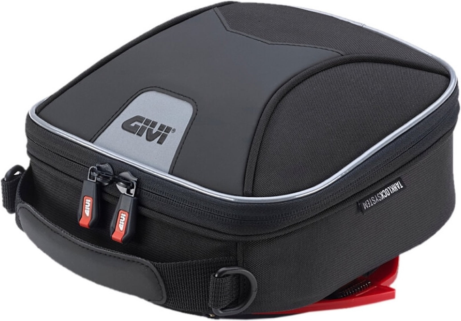 Tanklock Black Tank Bag - 3 Lt Nylon - Givi Compatible With Fantic Motor Caballero Scrambler 250 (2018-2023)