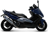 Impianto Di Scarico Completo Con Omologazione Suono Relevance Acciaio Inox Coppa Carbonio - Termignoni Compatibile Con Yamaha Xp 530 T-Max (2002-2010)