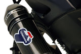 Impianto Di Scarico Completo Con Omologazione Suono Relevance Carbonio Black Coppa Carbonio - Termignoni Compatibile Con Yamaha Xp 530 T-Max (2012-2016)