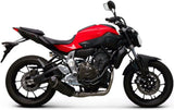 Impianto Di Scarico Completo Senza Omologazione Suono Relevance Carbonio Coppa Carbonio - Termignoni Compatibile Con Yamaha Xsr 700 (2014-2020)