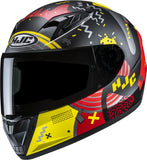 Casco Integrale Per Moto Hjc Y10 Advanced Polycarbonate Mc1Sf Mika Taglia 09 L