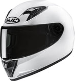 Casco Integrale Per Moto Hjc Y10 Advanced Polycarbonate Bianco Perlato Taglia 09 L