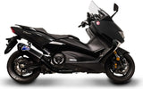 Impianto Di Scarico Completo Senza Omologazione Suono Scream Carbonio Coppa Carbonio - Termignoni Compatibile Con Yamaha Xp 530 T-Max (2017-2019)