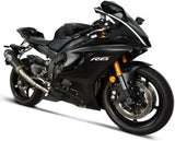 Impianto Di Scarico Completo Senza Omologazione Suono Carbonio Coppa Carbonio - Termignoni Compatibile Con Yamaha Yzf-R6 (2006-2019)