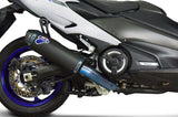 Impianto Di Scarico Completo Senza Omologazione Suono Full Titanio Nero - Termignoni Compatibile Con Yamaha T-Max 560 (2020-2021)