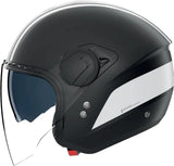 Casco Urban Commuting Per Moto Nolan N20-2 Visor Nero / Bianco Dolce Vita 347 Taglia Xs