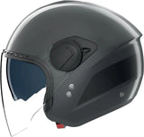 Casco Urban Commuting Per Moto Nolan N20-2 Visor Grigio Lava / Nero Dolce Vita 351 Taglia Xxs