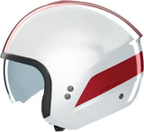 Casco Urban Commuting Per Moto Nolan N20-2 Bianco / Rosso Dolce Vita 347 Taglia Xxl